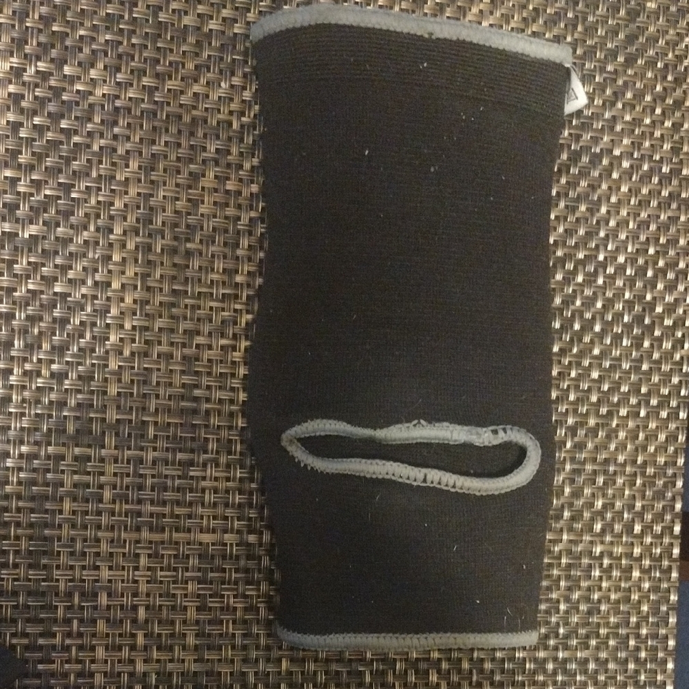 Black and Gray Ankle Support Brace